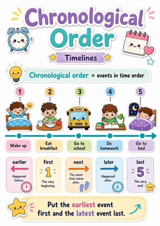 Chronological Timelines Infographic