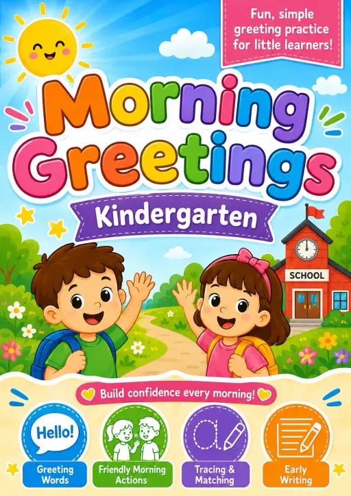 Morning Greetings Worksheet Pack