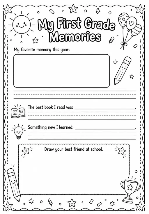 My First Grade Memories