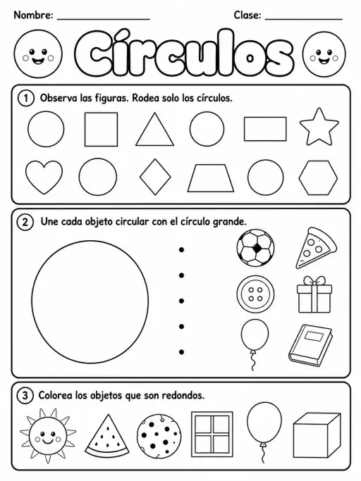 4.º grado - repaso mixto: formas 2D y líneas - Paquete de fichas