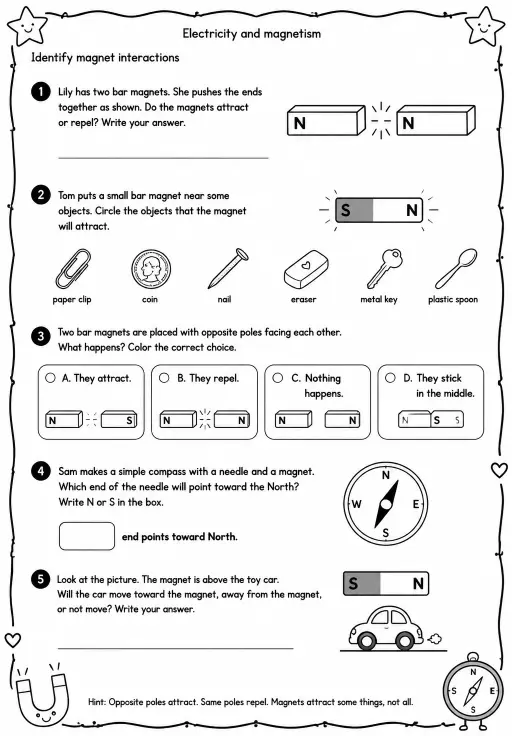 Identify magnet interactions
