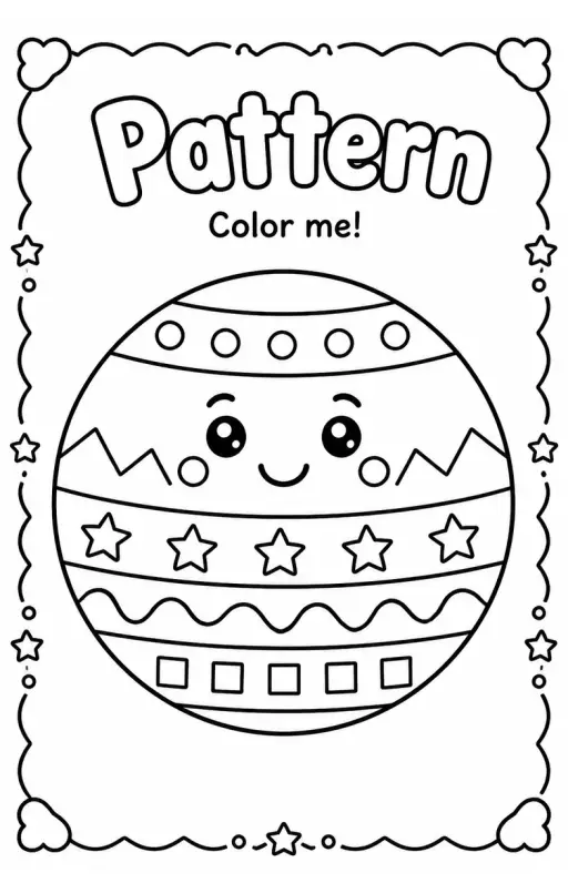 Pattern Coloring Pages