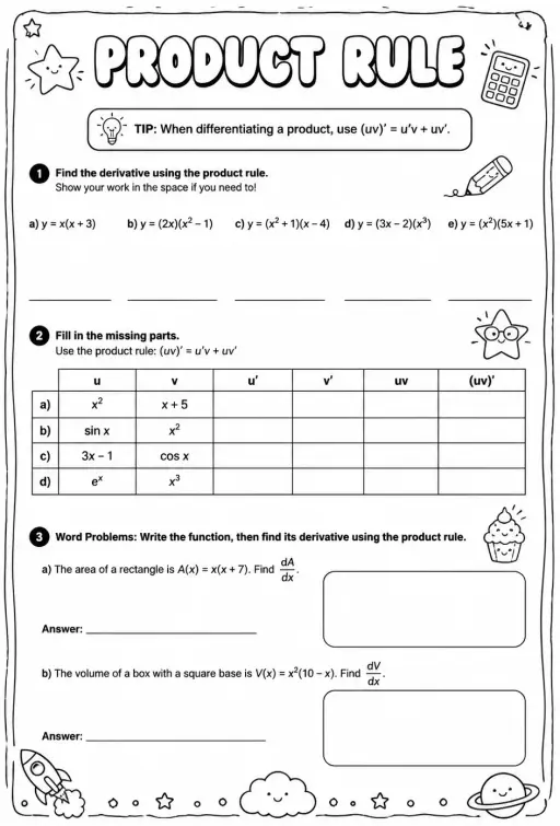 Product rule