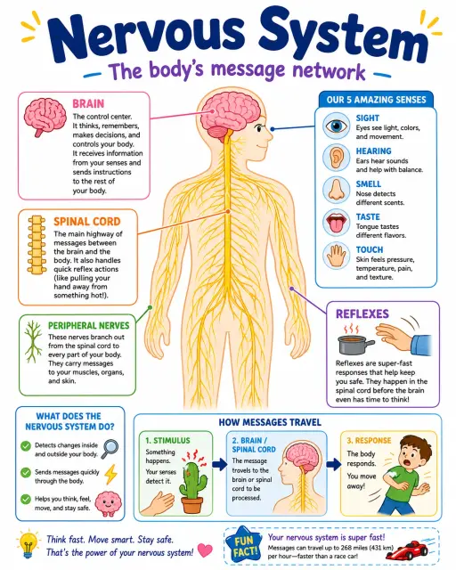 Nervous System Infographic