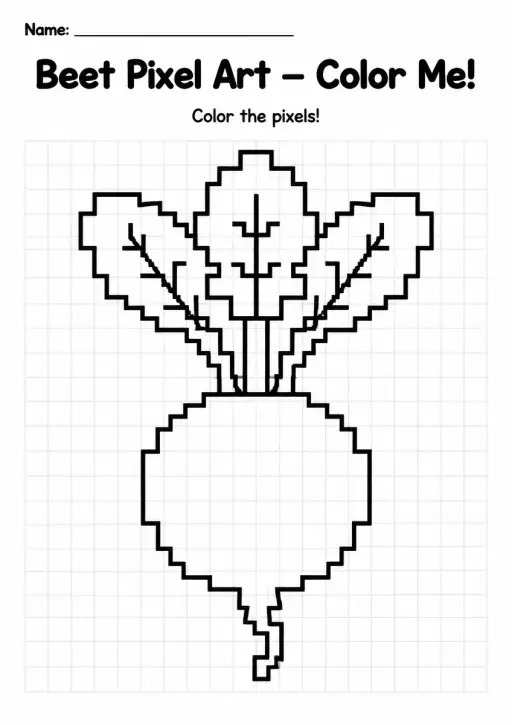 Vegetables Pixel Art Pack 1
