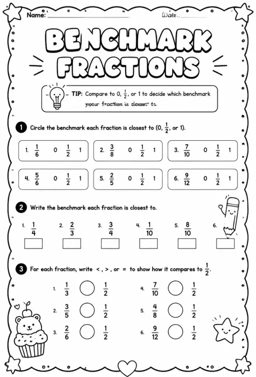 Benchmark fractions