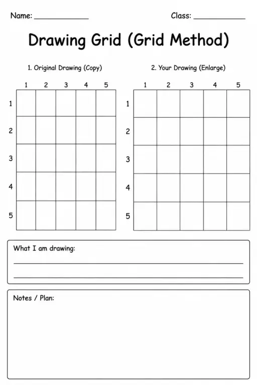 Drawing Grid (Grid Method)