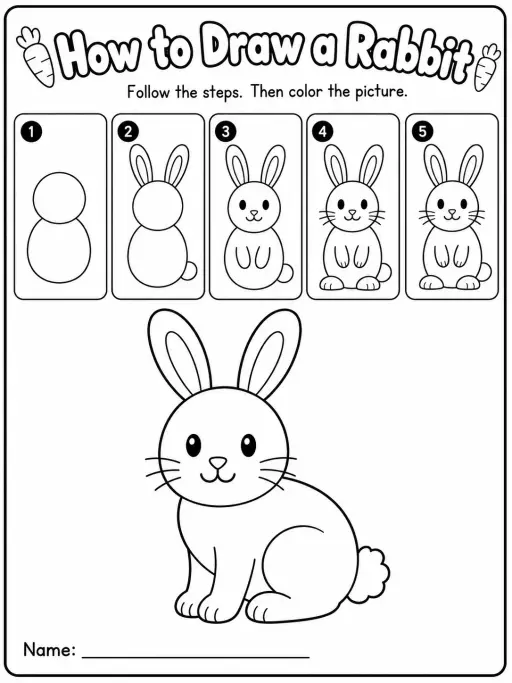How to Draw a Rabbit