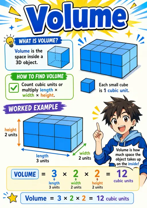 Volume Measurement Infographic