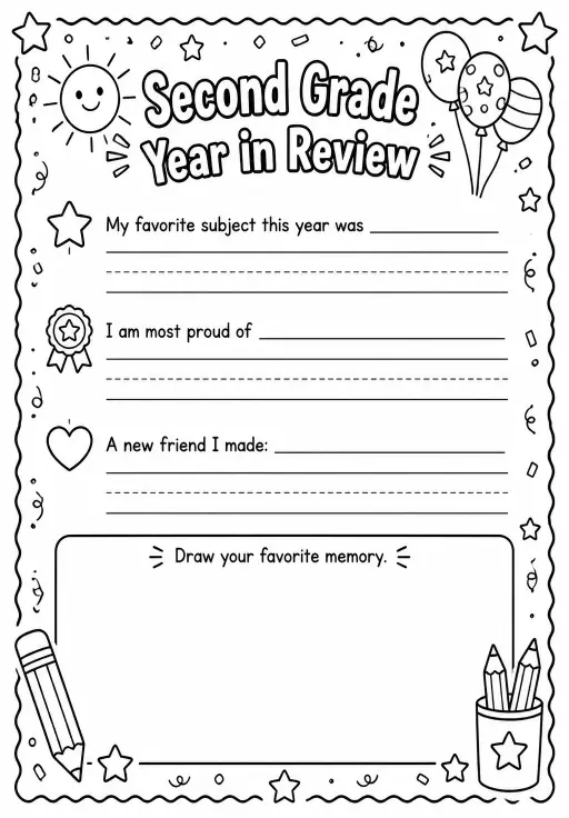 Second Grade Year in Review