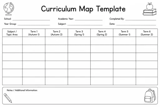 Curriculum Map Template