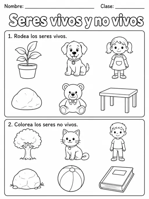 3.º grado - animales y hábitats - Paquete de fichas