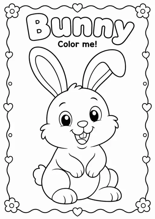 Bunny Coloring Pages