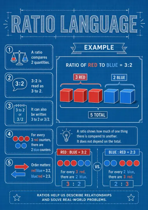 Ratio Language Ratios Infographic