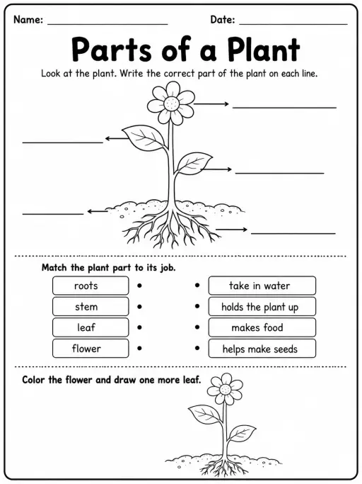 Parts of a Plant