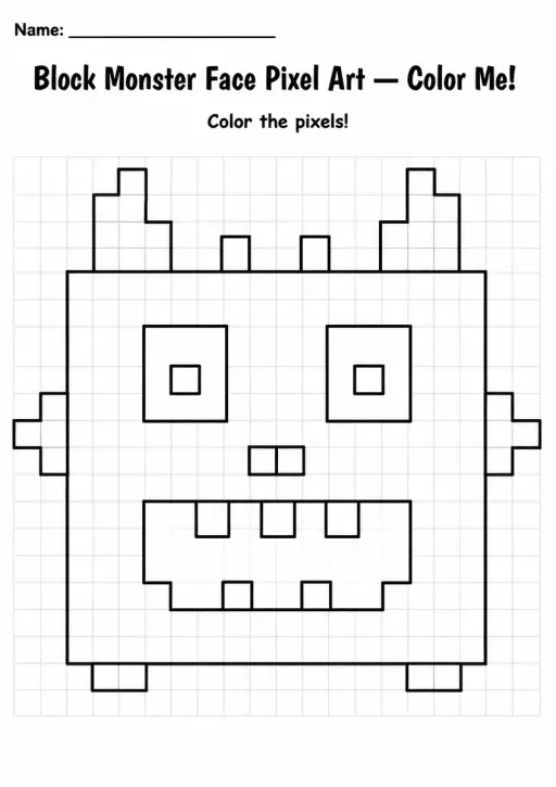 Mining Blocks Pixel Art Pack 1