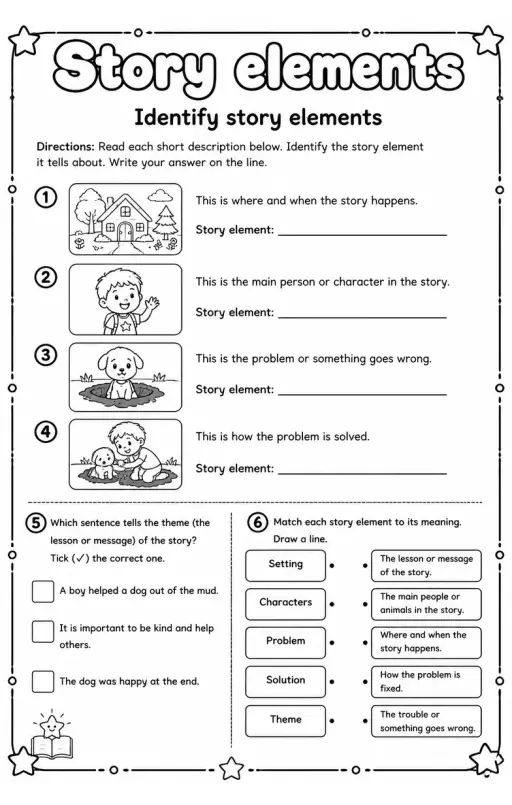 Identify story elements