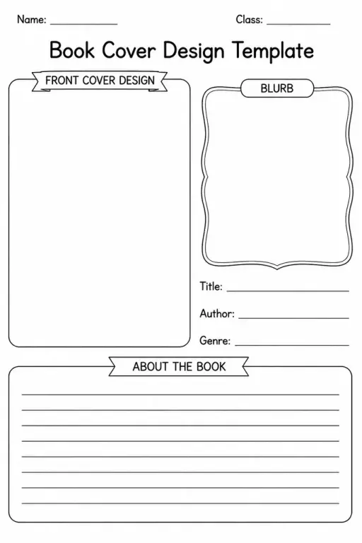 Book Cover Design Template