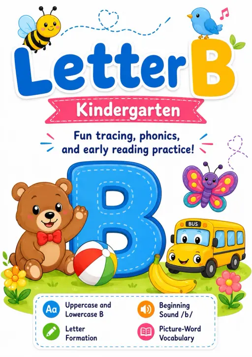 Letter B Worksheet Pack
