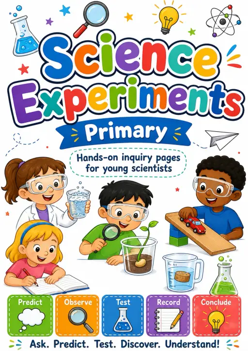 Science Experiments Worksheet Pack