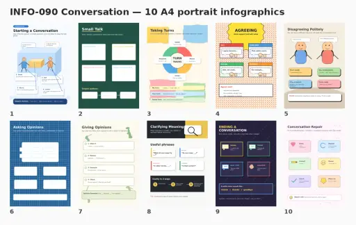 Agreeing Conversation Infographic