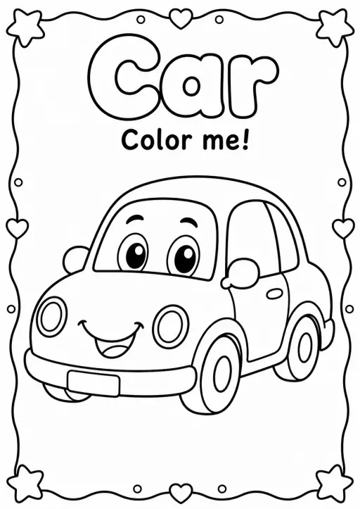Car Coloring Pages