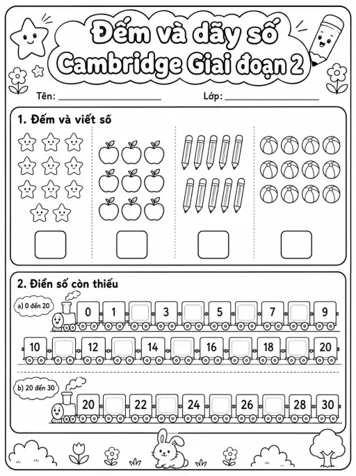 Đo lường Cambridge Giai đoạn 2 - Gói bài tập 11