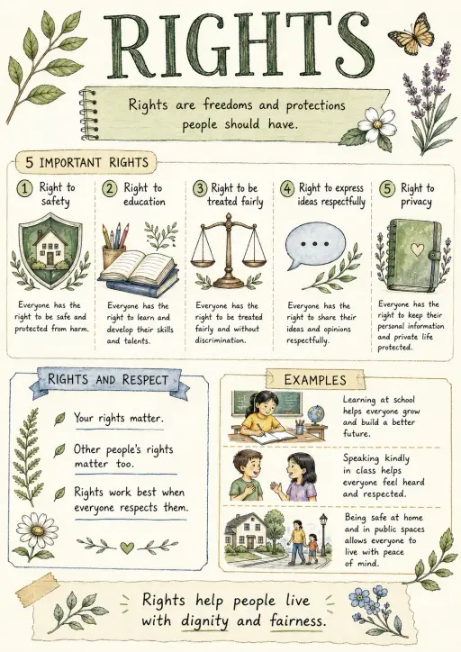 Rights Civics Infographic