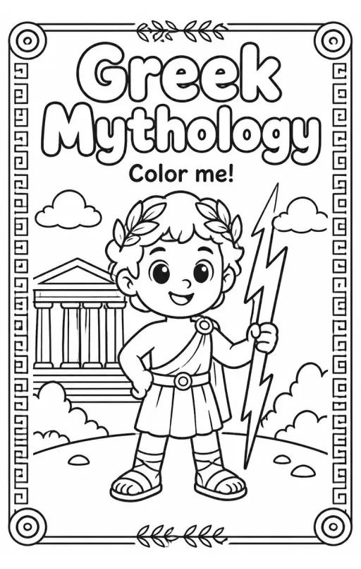 Greek Mythology Coloring Pages