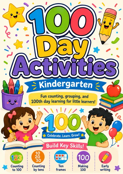 100 Day Activities Worksheet Pack