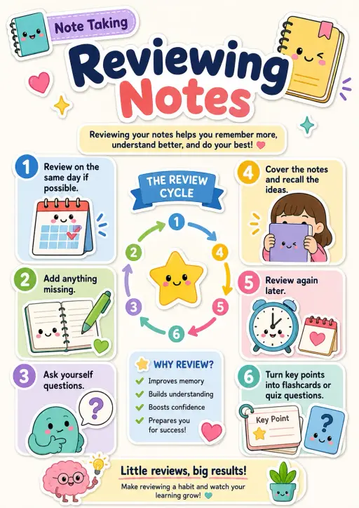 Note Taking Infographic