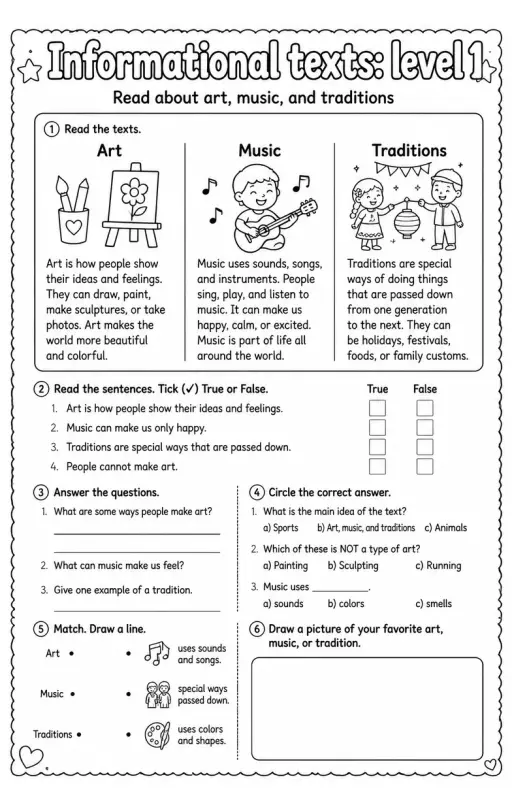 Read about art, music, and traditions