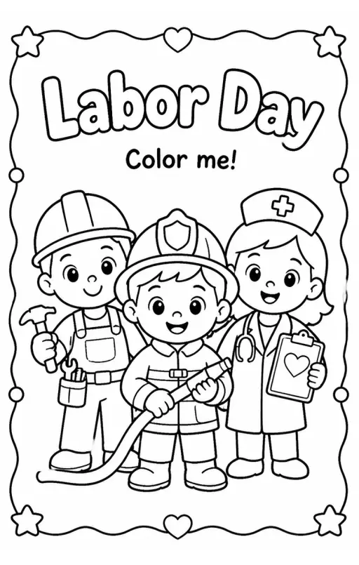 Holiday Coloring Pages Pack 2