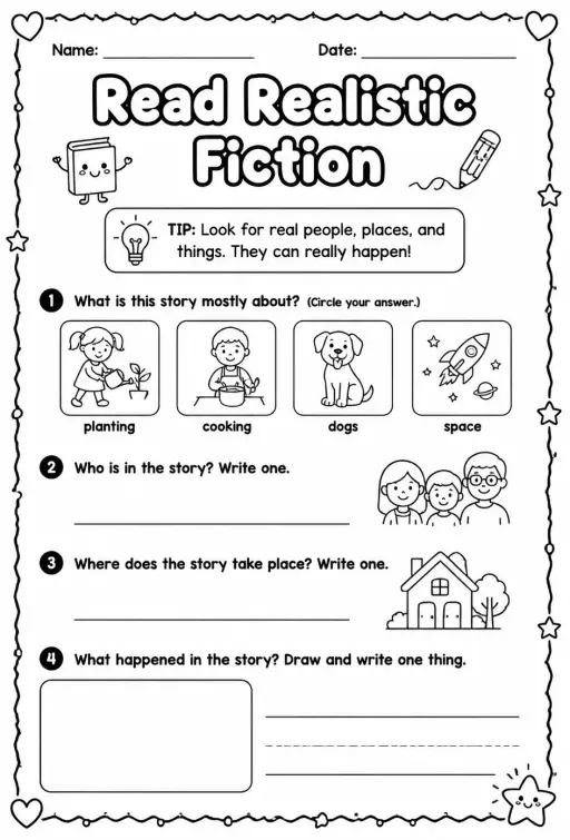 Read realistic fiction