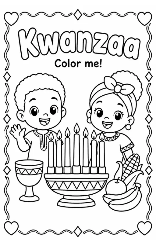 Kwanzaa Coloring Pages