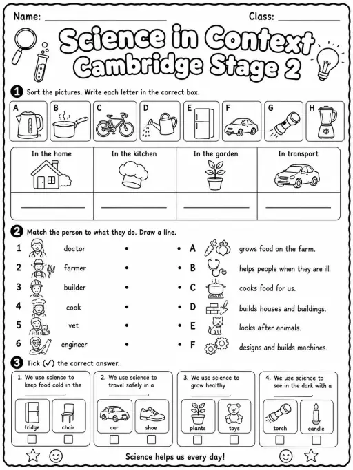 Science in Context Cambridge Stage 2