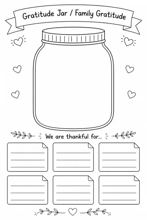 Gratitude Jar / Family Gratitude