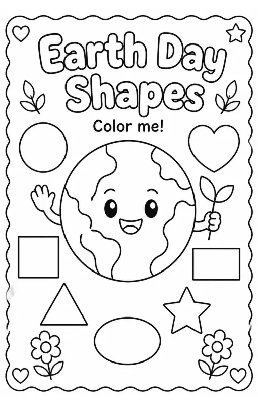 Early Math Coloring Pages Pack 2