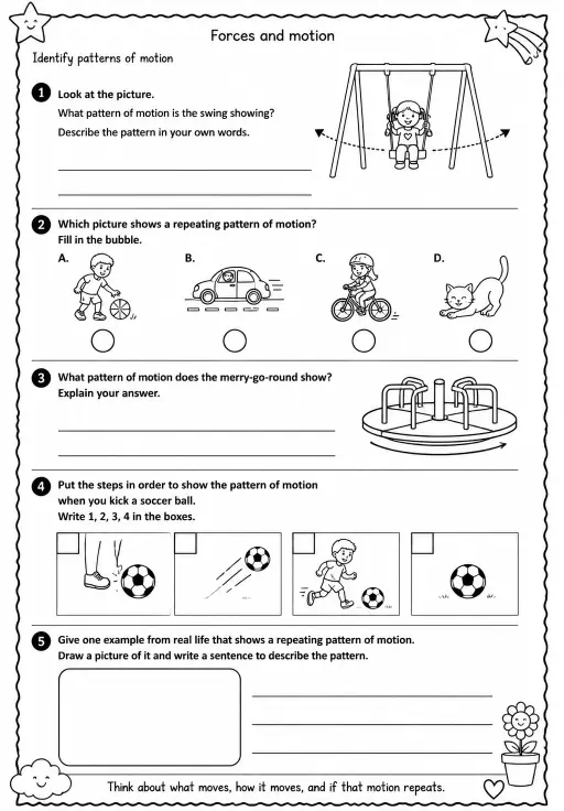 Identify patterns of motion