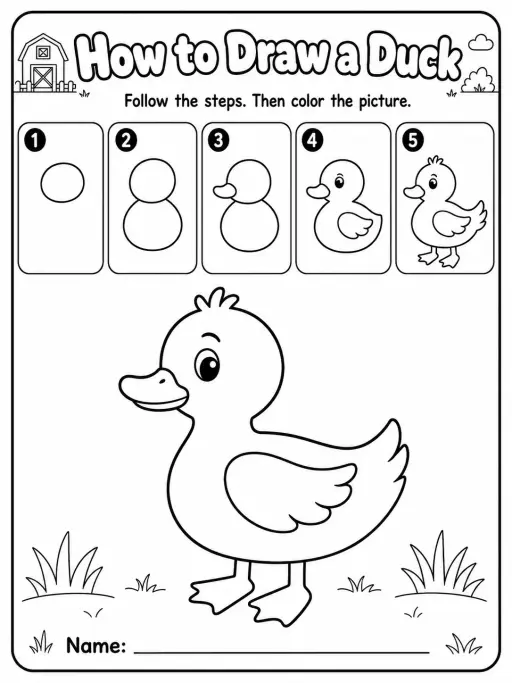 How to Draw a Duck