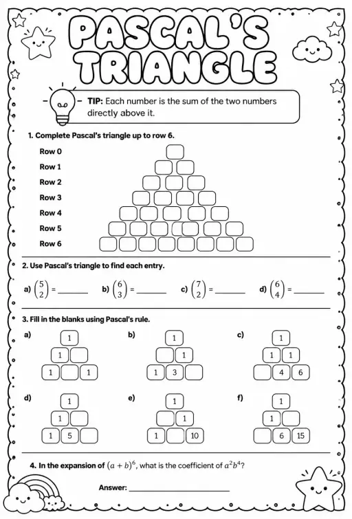 Pascal's triangle