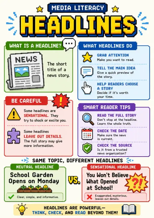 Media Literacy Infographic