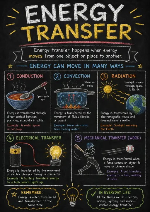 Energy Transfer Infographic