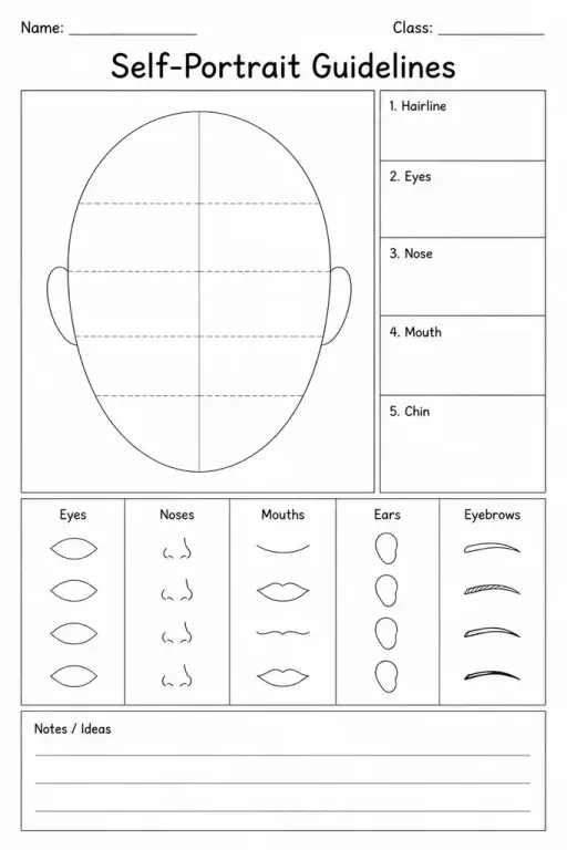 Self-Portrait Guidelines