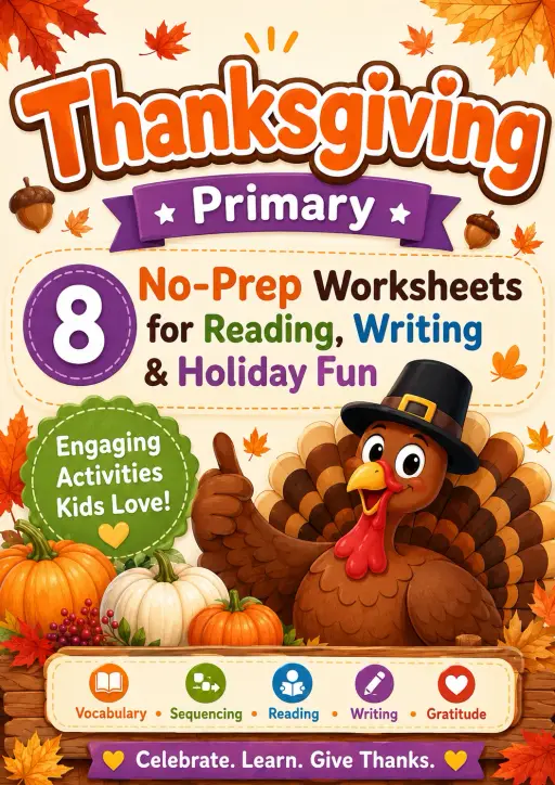 Thanksgiving Worksheet Pack