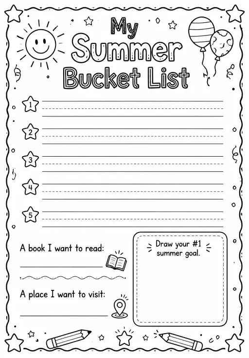 My Summer Bucket List
