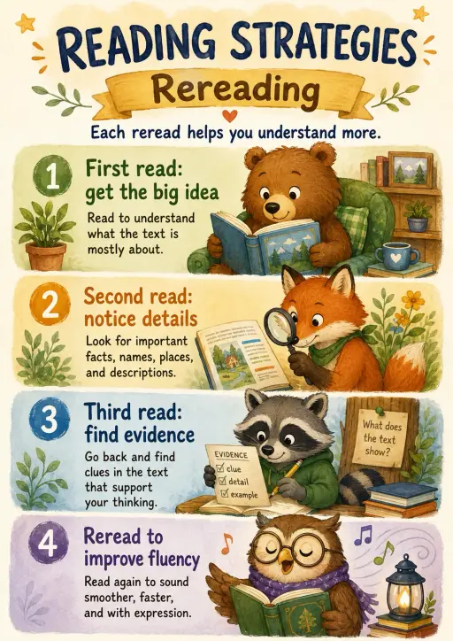 Reading Strategies Infographic