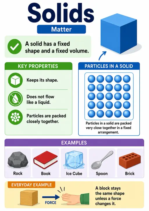 Solids Matter Infographic