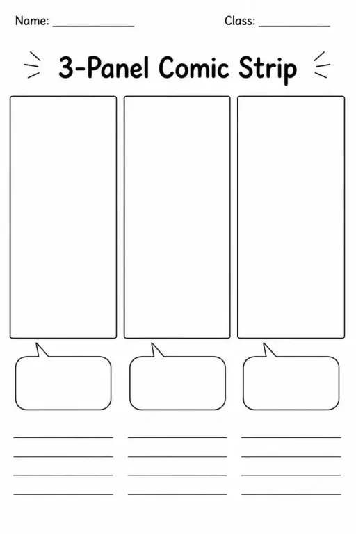 3-Panel Comic Strip