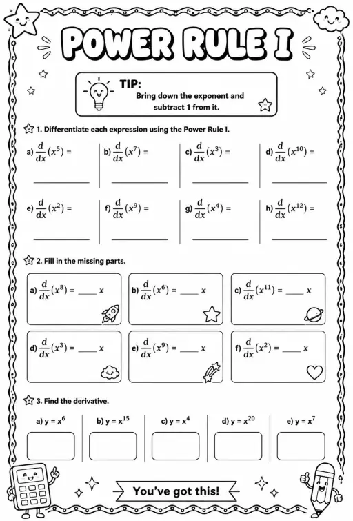 Power rule I